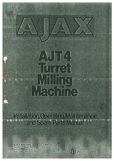 ajax cnc milling machine|ajax milling machine manual pdf.